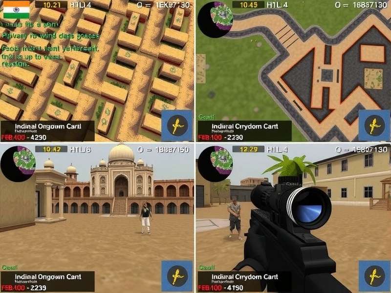 Mumbai-inspired map in Sniper Showdown IC Indian Themed Maps in Sniper Showdown IC